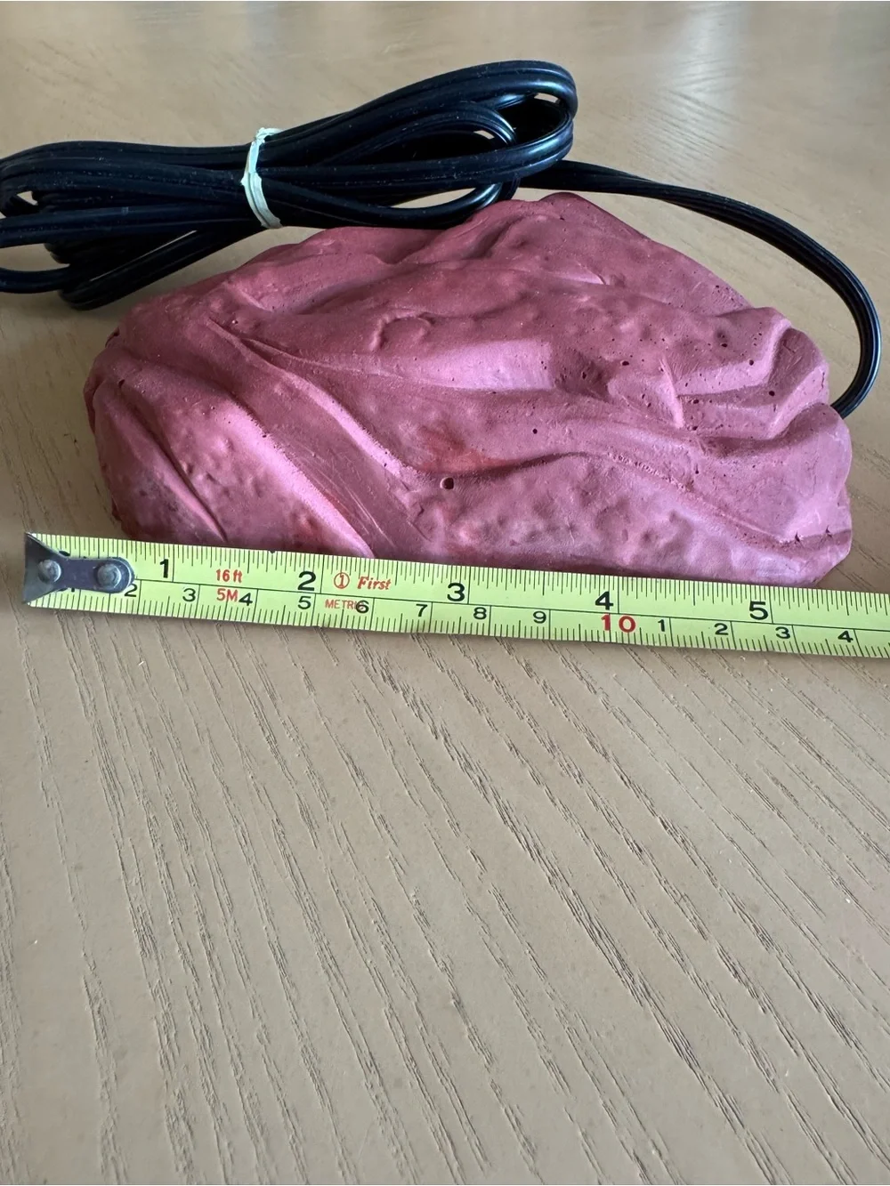 Red Mini Rock Heater - Terrarium Heat Rock